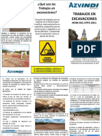 Medidas de seguridad en excavaciones