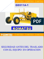 Motoniveladora Komatsu GD511A