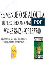 Se Vende o Se Alquila