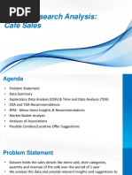 CafeSales MRA Presentation