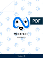 MetaPets WhitePaper - V1