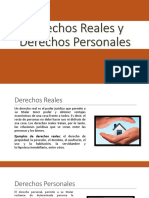 Derechos Reales y Personales