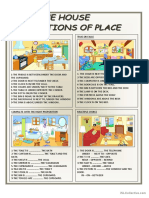 The House - Prepositions of Place