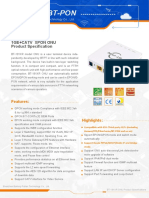 BT-PON BT-191XR XPON CATV ONU ONT Datasheet