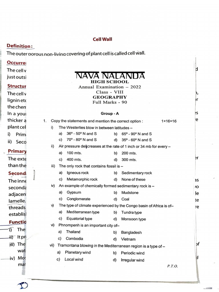 Geography Book Class 9 PDF