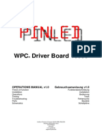 WPC Driver Board 10033: Operations Manual V1.0 Gebrauchsanweisung v1.0