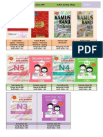 Katalog Kamus Dan JLPT Kode B