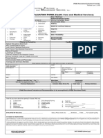 IPAMS Healthcare and Medical Services Evaluation Form