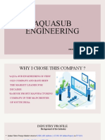 Aquasub Internship Presentation