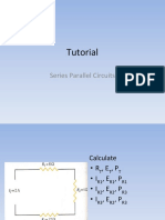 Tutorial: Series Parallel Circuits