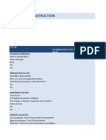 Construction Budget Template FR