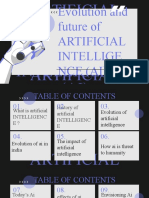 Evolution and Future of Artificial Intelligence