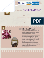 Camilan Kekinian Sweet Batatas