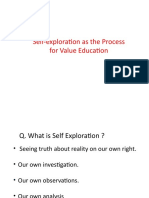 Universal Human Values Self Exploration Unit 1