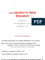 Universal Human Values - Value Education - Unit 1
