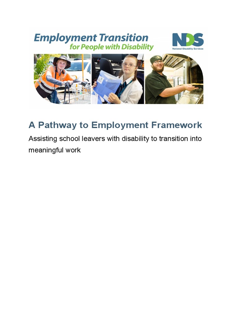 Employment Pathways for Disabled Youth | PDF | Goal | Leadership
