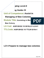 Assisting Managing Bee Coloney LEVEL 2