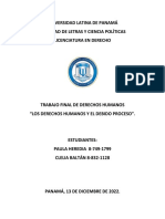 Los Derechos Humanos y El Debido Proceso