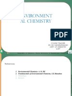Environmental Chemistry Class