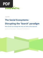 Download The Social Ecosystems - Disrupting the Search Paradigm by buzzvalve SN61508780 doc pdf