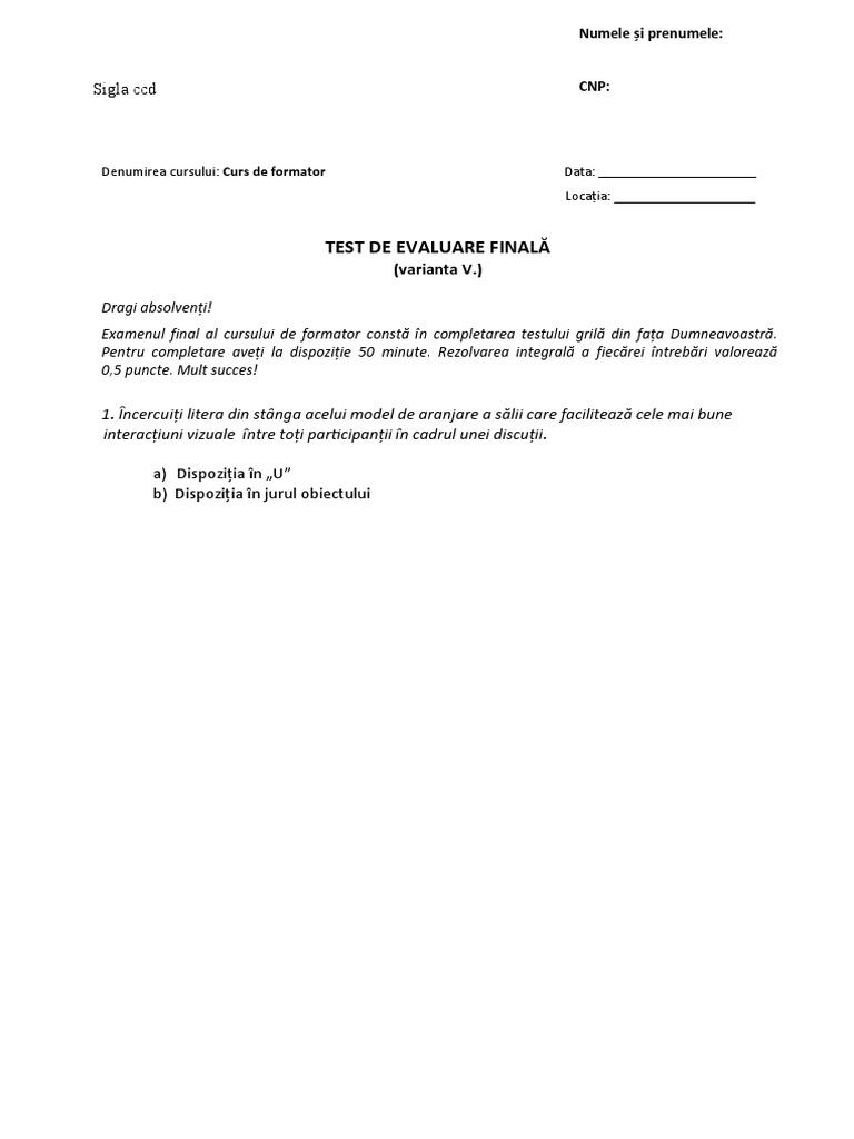 Test 5 | PDF