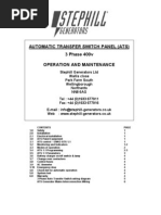 ATS Wiring and Control System Guide | PDF | Relay | Switch