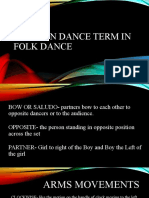 Common Dance Terms