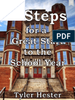 7 Steps For A Great Start To The School Year - May 2020