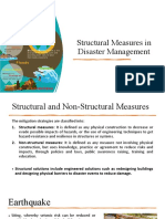 Structural and Non Structural Measures in Disaster MGT