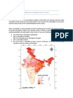 Hazard and Vulnerable Profile of India