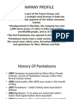 Pantaloons Company Profile: History, Objectives, Products