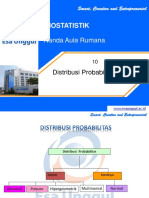 Biostatistik (Distribusi Probabilitas Diskrit) SMT 3