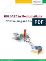 Bigdata in Medicalaffairs Text Mining Analytics