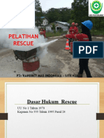 Dasar Pelatihan Rescue