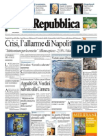 La Repubblica 03.08.11
