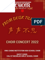 E-Booklet Choir Concert