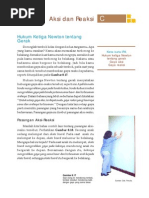 Download Materi 12 Hukum Newton Ke 3 by Bimbel Excellence SN61510136 doc pdf