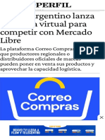 Correo Argentino Lanza Su Tienda Virtual para Com
