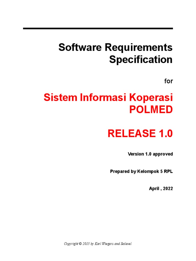 Example SRS | PDF