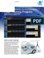 Order Tracking Program CAT-SAA1-ORDTRK Datasheet 1603-1