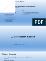 BLISS O3 T1 U2 Blockchain Platform v0.1.1