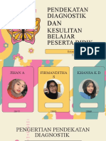 Pendekatan Diagnostik Dan Kesulitan Belajar