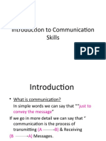 Communication Skills