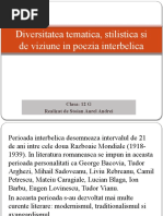 Diversitatea Tematica Stilistica Si de Viziune in-1