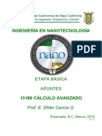 Cálculo avanzado para ingeniería en nanotecnología