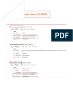 Sample of Connections Calc.