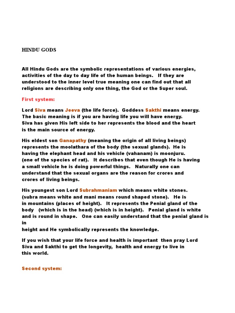 Hindu Gods | PDF | Shiva | Hindu Iconography