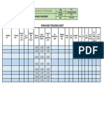 05 Purchases Tracking Sheet