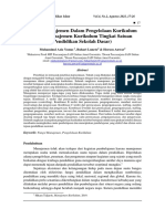 Fungsi Manajemen Dalam Pengelolaan Kurikulum (Studi Manajemen Kurikulum Tingkat Satuan Pendidikan Sekolah Dasar)