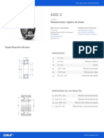 6202rodamiento SKF